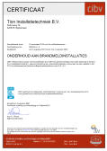 CERTIFICAAT  Afnemers van onderhoud aan brandmeldinstallaties en derden kunnen de status van een certificaat nagaan op www.hetccv.nl/vakman of www.cibv.nl. Dit certificaat blijft eigendom van CIBV.  De geldigheid van de accreditatie kan worden nagegaan bij de nationale accreditatie-instantie (www.rva.nl).  03-82  Tion Installatietechniek B.V.  Daltonweg 14  3208 KV Spijkenisse  Gecertificeerd sinds: 15 november 2018 voor dit certificatieschema Certificaatnummer: 0260-03 nr. 2  Geldigheid:  van 4 augustus 2021 tot en met 4 augustus 2024  ONDERHOUD AAN BRANDMELDINSTALLATIES  CIBV verklaart dat op grond van beoordelingen door CIBV het gerechtvaardigd vertrouwen aanwezig is dat door Tion Installatietechniek B.V. geleverd onderhoud aan brandmeldinstallaties voldoet aan de eisen gesteld in het CCV-Certificatieschema Onderhoud Brandmeldinstallaties versie 5.0 + A1.      CIBV geeft het hier afgebeelde certificatiemerk in licentie aan Tion Installatietechniek B.V.  voor gecertificeerd onderhoud aan brandmeldinstallaties.  Amersfoort, 4 augustus 2021  Certificatie Instelling voor Beveiliging en Veiligheid B.V.    Ing. H.J. Broos  Algemeen Directeur